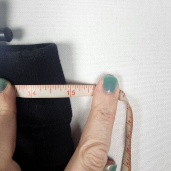 Spanx Alexia High Waisted Black Skinny Denim Jeans Womens Size Medium Classic - Picture 3 of 6